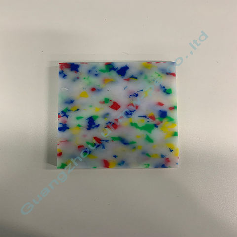 Durable Plastic Good Price Hdpe Mixed Color Sheet