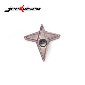 VBMT160404-MV JA215P Herramientas de Torneado Externo de Alto Rendimiento, Inserto de Corte de Carburo para Tornos, para Acero Inoxidable - Product Image 1