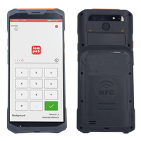 Terminal de collecte de données sans fil avec fonction NFC Dispositif de commande Android POS avec caméra pour Business Retail Express