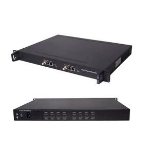 Encodeur HONDAO ECD0804T 8/12/16/24 HD 4 DVB-T/DVB-C 24 canaux Streaming H.264 8M Bande passante Gestion Web pour réseau IP FTTH - Product Image 1