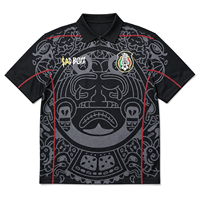 T-shirt de la série Sad Boys à manches courtes, style streetwear américain 2026, inspiré du Mexique, $AD BOYZ par Junior H, maillot de football en maille noire
