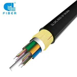 GL 4000m de cable de fibra óptica adss abrazadera de suspensión cable adss 48 núcleos de cable de fibra óptica adss