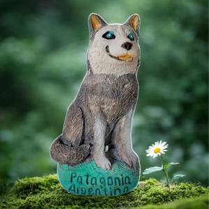 Pegatina Decorativa para Refrigerador con Diseño de Lobo Patagónico en 3D, Recuerdo Turístico de Argentina - Product Image 2