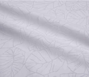 Coton jacquard feuilles hôtel textile literie tissus - Product Image 5