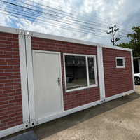 Conteneur préfabriqué à prix abordable, petite maison modulaire, maisons mobiles