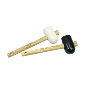 Hot販売ツール8オンスRubber Mallet Hammer Hard Wood Handle Rubber Mallet