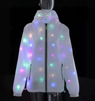 Vêtements lumineux à LED, accessoires pour la course nocturne, veste lumineuse avec lumières LED, robe de performance pour la danse