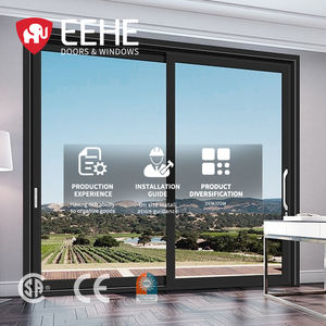 <span class=keywords><strong>Porte</strong></span> <span class=keywords><strong>coulissante</strong></span> en verre incurvé Eehe Aluminium insonorisé isolation thermique <span class=keywords><strong>porte</strong></span> <span class=keywords><strong>coulissante</strong></span> extérieure en verre - Product Image 1