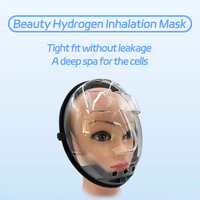 Masque d'absorption d'hydrogène de nouvelle génération, directement de l'usine, avec alimentation au gaz et boîtier en plastique pour les machines d'inhalation d'hydrogène
