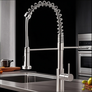 Смеситель кухонный из нержавеющей стали - Product Image 2