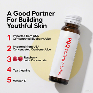 OEM/ODM Marque privée PQQ Collagène Boisson liquide orale Peptide de collagène de poisson pour une peau saine Cheveux Ongles Produit de beauté - Product Image 2