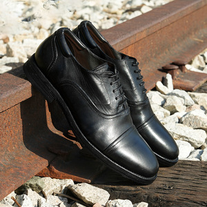 Chaussures habillées de bureau en cuir véritable de haute qualité, imperméables, confortables et respirantes, à enfiler – Offre spéciale - Product Image 3