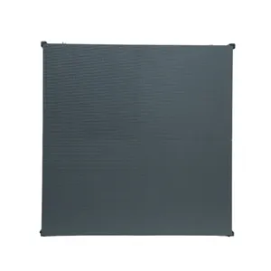 3D stage curved led background with video processor P3 91 P4 81 led display screen 500x500mm