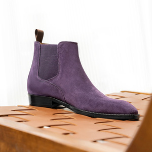 Chaussures habillées décontractées en cuir pour hommes de style anglais, à bout pointu, à plateforme, en cuir de qualité supérieure, gravées - Product Image 6