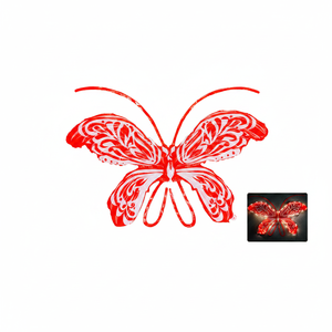 35.5\"X47.2\" <b>Butterfly</b> Wall Lamp with <b>Light</b> 288PCS/Carton - Product Image 4