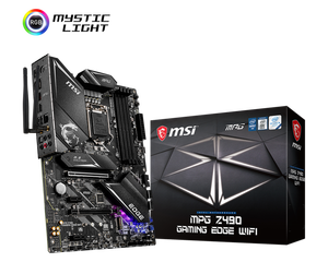 Para MSI MPG Z490 GAMING EDGE WIFI Original nueva placa base para juegos de escritorio solo <span class=keywords><strong>DDR4</strong></span> canal de memoria tarjeta gráfica integrada - Product Image 1