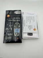 Anemómetro de Paletas Testo 410-2 con Sensor de Temperatura y Humedad NTC Testo 0560 4102