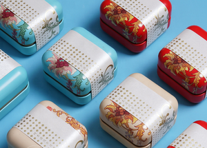 Factory Price <b>Small</b> Round Wholesale Round Boxes Empty Metal Tea Tin Can <b>Container</b> Tea Tin Box for Tea - Product Image 2