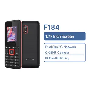 Rất giá thấp tính năng điện thoại F184 ipro 2 gam Dual Sim chế độ chờ GSM điện thoại di động 800mAh loa rõ ràng với không dây FM điện thoại di động