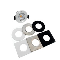 Spot encastré LED COB moderne en fer IP65 5W 6W 8W pour plafond, température de couleur 4000K, intensité réglable, pour mur résidentiel