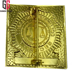 12 Năm Kinh Nghiệm Nhà Máy Cá Nhân Hoá Tùy Chỉnh Logo Kim Loại Mềm Men Nhãn Pin An Ninh Huy Hiệu Với An Toàn Pin - Product Image 2