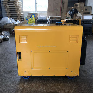 Pequeño/Mini <span class=keywords><strong>5kw</strong></span> <span class=keywords><strong>6</strong></span>.<span class=keywords><strong>5kw</strong></span> 7.<span class=keywords><strong>5kw</strong></span> Grupo electrógeno diésel silencioso Velocidad de 1500RPM Monofásico Nominal Salida de 220V/380V Súper silencioso 50/60Hz - Product Image 3