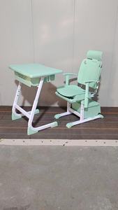 Chaises de classe à hauteur réglable en matériau écologique à cadre en fer successeur pour étudiants et écoles en stock - Product Image 6