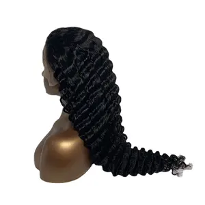 2024 hot sell full lace virgin Brazilian human hair wig, wholesale virgin cuticle aligned full lace wig human hair free shipping