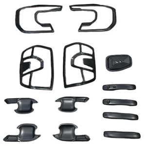 Accesorios para Automóviles en Oferta, Juego Completo de Kits de Carrocería de Plástico ABS Negro para Ford Ranger 2019 - Product Image 1