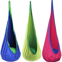 Fauteuil suspendu en forme de nid pour enfants, durable, avec tissu parachute, pour le camping en plein air et l'utilisation sur la terrasse, capacité de poids de 150 kg