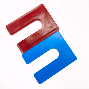 <span class=keywords><strong>U</strong></span> hình 1/4 ''1/8 '1/16'' nhựa shims cho kính xây dựng cửa sổ đóng gói móng ngựa <span class=keywords><strong>Shim</strong></span> - Product Image 5