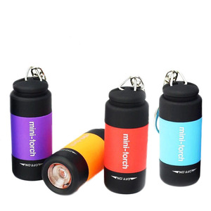 RICHALL Mini Keychain Pocket USB Rechargeable LED Light Flashlight Lamp Waterproof Keychain Light Pocket <strong>Torch</strong> <strong>Keyring</strong> <strong>Torch</strong> - Product Image 5