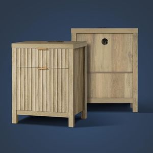 Modern minimalist bedside <b>table</b>, light luxury bedroom storage cabinet, simple household <b>small</b> shelf, bedside <b>table</b> - Product Image 1