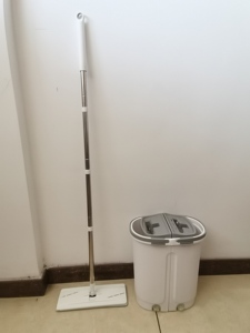 Dung lượng lớn màu xám trắng phù hợp với Bộ xô lau, Bộ xô chia với 2 đầu vải xám có thể thay thế - Product Image 2