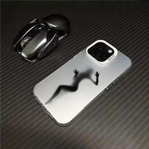 Actrice sexy <span class=keywords><strong>Phantom</strong></span> adaptée à l'<span class=keywords><strong>iphone</strong></span> 15 Pro Max étui de téléphone pour <span class=keywords><strong>iPhone</strong></span> <span class=keywords><strong>13</strong></span> couleur argent mat étui - Product Image 1