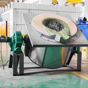 Máquina <span class=keywords><strong>de</strong></span> Fundición <span class=keywords><strong>de</strong></span> Lingotes <span class=keywords><strong>de</strong></span> Aluminio, Horno <span class=keywords><strong>de</strong></span> Inducción <span class=keywords><strong>de</strong></span> 100 kg a 15 Toneladas para Fundir Aluminio - Product Image 1