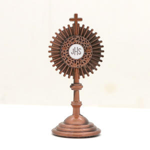 科米热卖宗教十字家居桌面金属工艺品装饰彩色珠宝汽车装饰 - Product Image 3