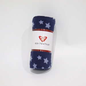 La più recente coperta a <span class=keywords><strong>stella</strong></span> in stile magico di tendenza moderna blu scuro a due dimensioni aereo ospedaliero uso stile classico a buon mercato coperta in pile <span class=keywords><strong>polare</strong></span> - Product Image 2