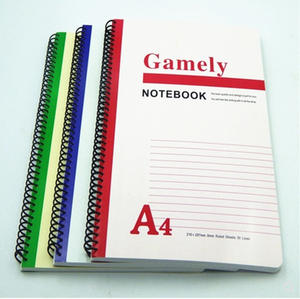 Cuaderno de Espiral A4 con Cubierta de Papel, Cuaderno de Ejercicios <span class=keywords><strong>para</strong></span> Estudiantes y Niños con 80 Hojas - Product Image 4