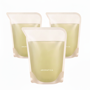 Shampoo Vegan Aromatica per la Pulizia del Cuoio Capelluto, Ricarica 500ml al Rosmarino, Offerta Sconto 3 Pezzi - Product Image 1