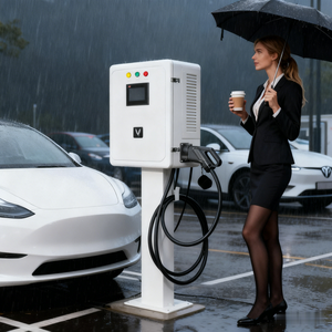 Cargador Portátil de CC de 7kw 15kw 20kw 30kw 40kw, Cargador de Coche de Carga Rápida CCS1 CCS2, Estación de Carga para Vehículos Eléctricos - Product Image 3