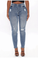 Vente en gros de jeans skinny à taille haute pour femmes, 95% coton, denim extensible, pantalon en denim lavé, fabricant, OEM personnalisé