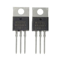 Diode de récupération ultra-rapide MUR1640CA MUR1640 16A 400V TO-220, diode redresseuse de puissance