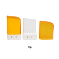 Bâton déodorant rotatif manuel en gros, personnalisé, 15g/30g/50g/75g, blanc, noir, argenté, vert