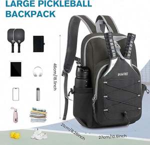 Échantillon gratuit de raquette de pickleball, sac à dos imperméable pour balles, sac de raquettes de tennis, sac de sport, sac de voyage, sac de raquette de pickleball, sac de tennis - Product Image 2
