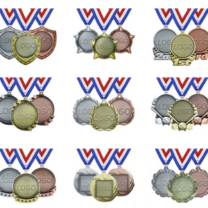 Medallas Deportivas Personalizadas con Logotipo 3D, Económicas, en Blanco, para Judo, Gimnasia, Maratón, Natación, Baloncesto, Fútbol - Product Image 3