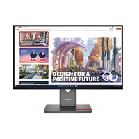 Monitor Lenovo ThinkVision P27QD-40 de 27 Pulgadas, Full-IPS, para Negocios, con Función de Elevación y Rotación, 2K, Alta Definición