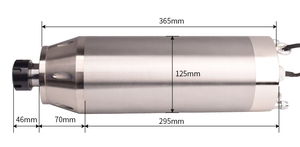 LIHAN 7.5kw ER32 Spindle Fine <b>Engraving</b> <b>Machine</b> Motor High Speed Stone Mold Water Cooling 7.5kw Water Cooling Stone Spindle - Product Image 3