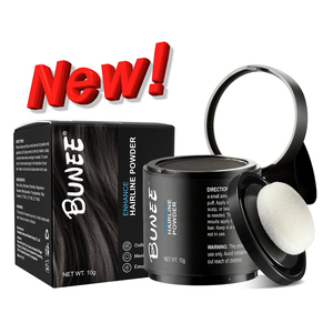 Polvere Organica per Sopracciglia e Attaccatura dei Capelli 10g, Multifunzione, Impermeabile, Ombretto per Attaccatura dei Capelli, Colori Naturale Nero e Grigio, Rimuovi-Macchie - Product Image 1