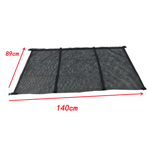 Swimming Pool <b>Storage</b> <b>Mesh</b> Bag Black Large Capacity For Inflatable Toys And Beach Gear Hanging Organizer Pool Accessories - Product Image 3